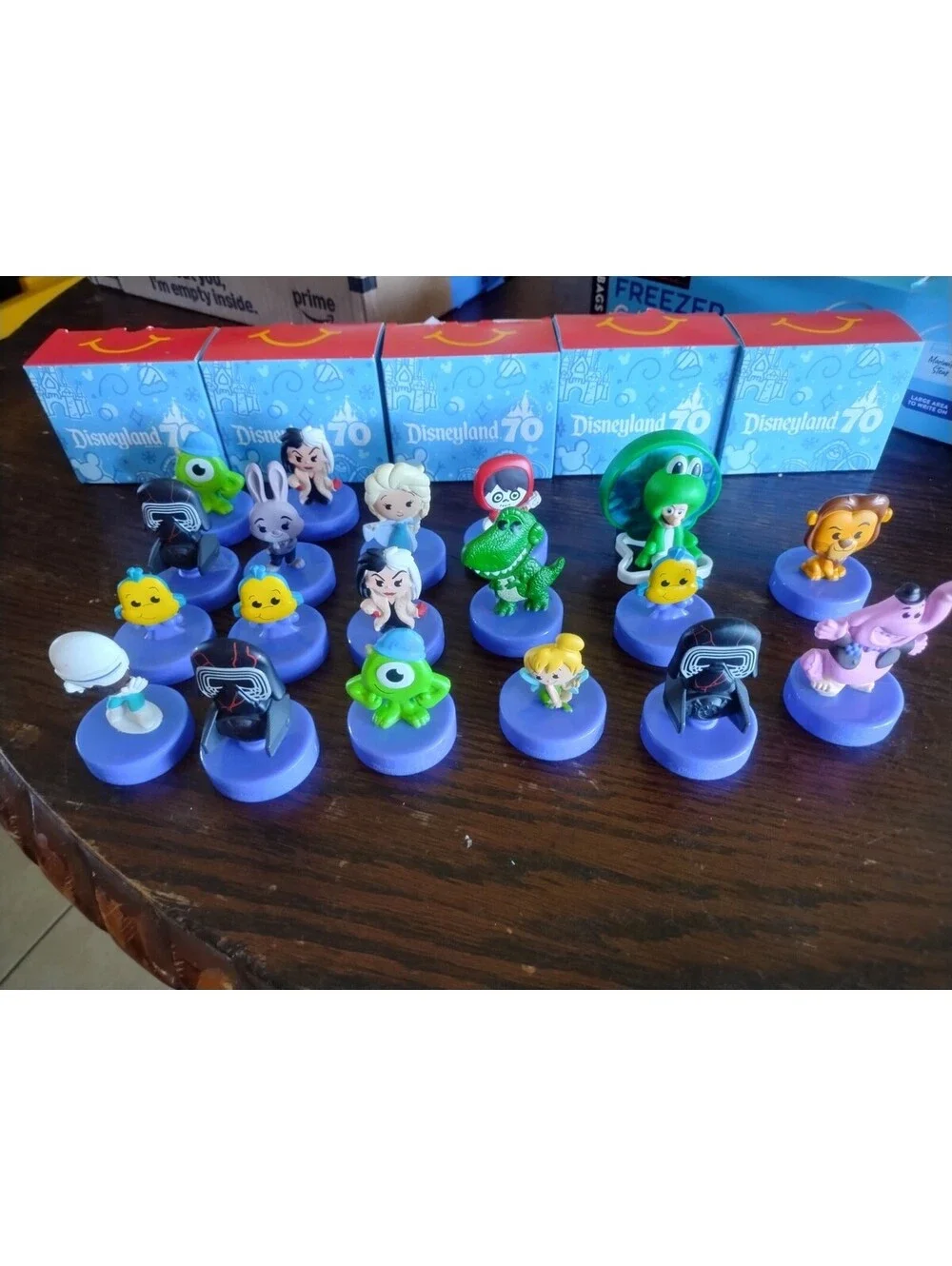 2025 McDonald’s Disney 70th Anniversary Collectibles Happy Meal Toy lot of 18